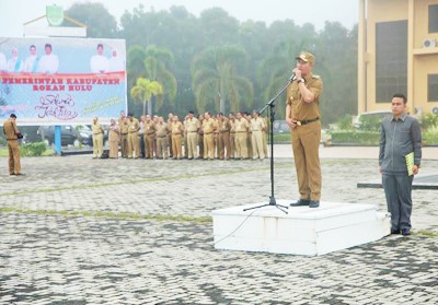Bupati Rohul Ajak ASN Disiplin dan Tingkatkan Kinerja